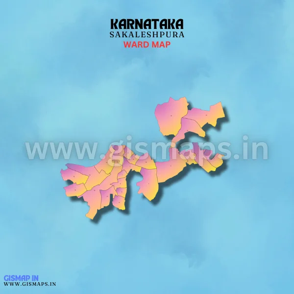 Sakaleshpura Ward Map (Karnataka)